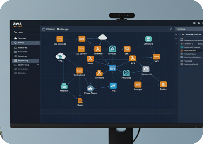 AWS設計・構築のサンプルイメージ